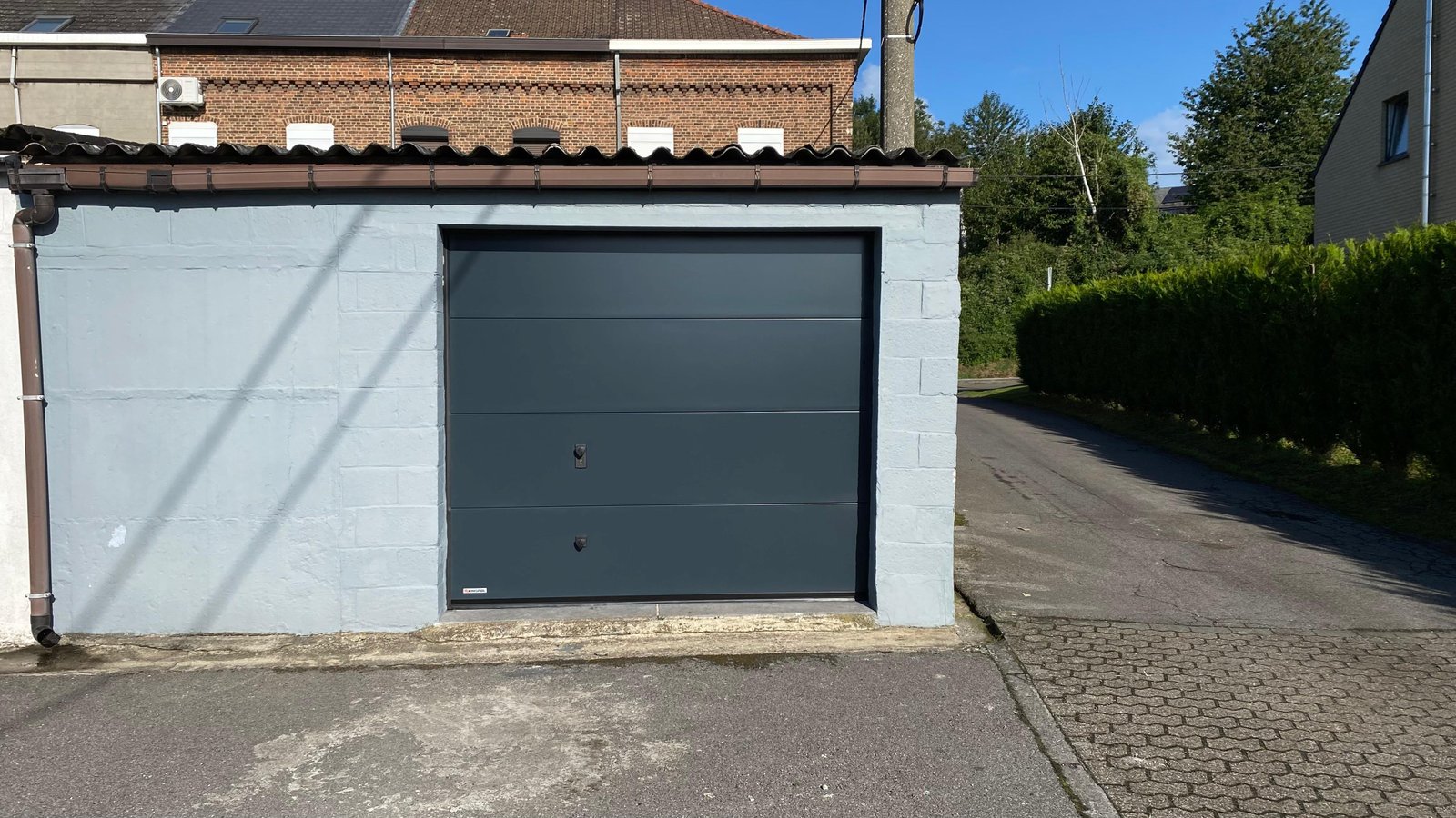 GARAGE ALU GRIS  7016 LA LOUVIERE